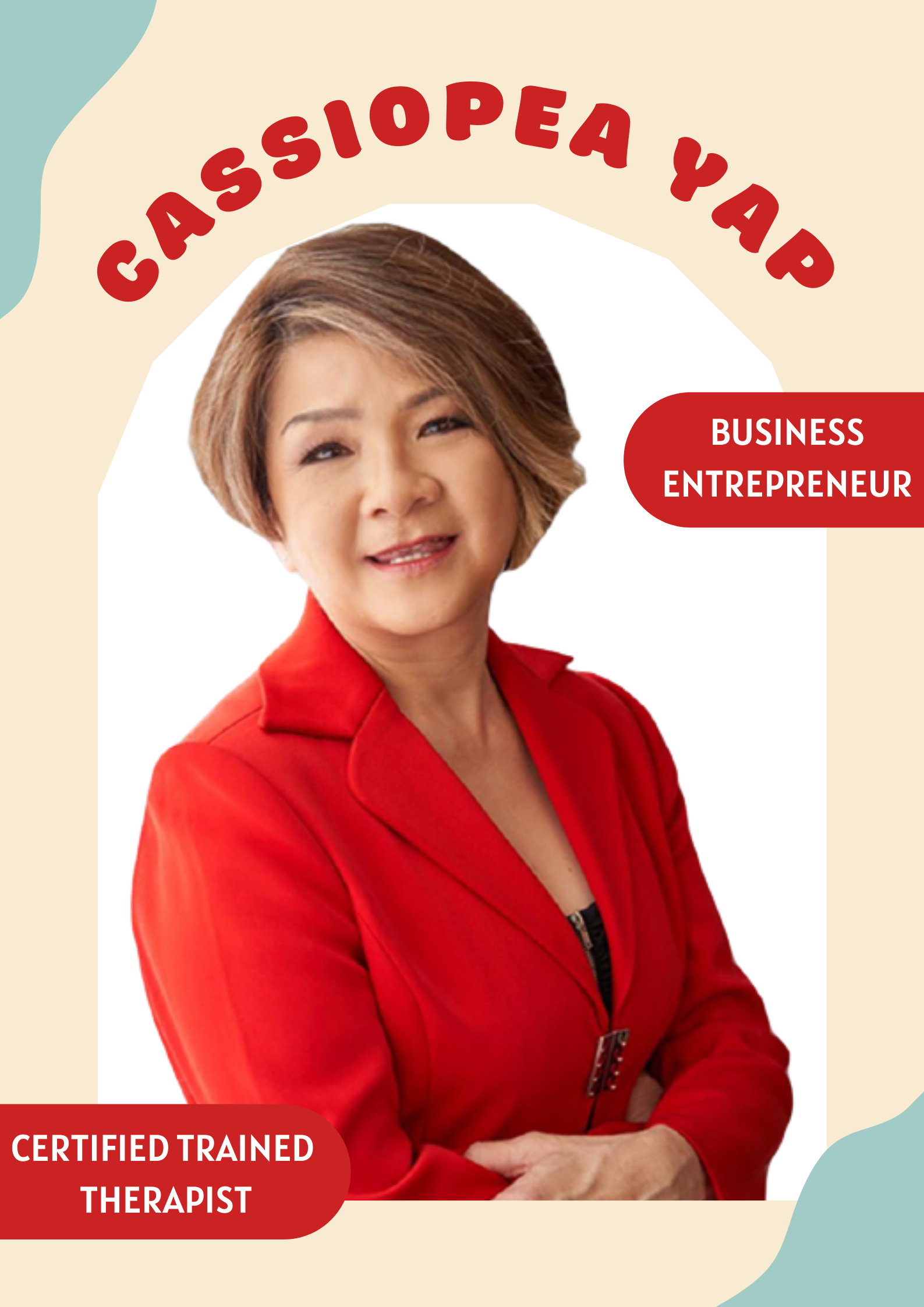 About Our Founder - Cassiopea Yap