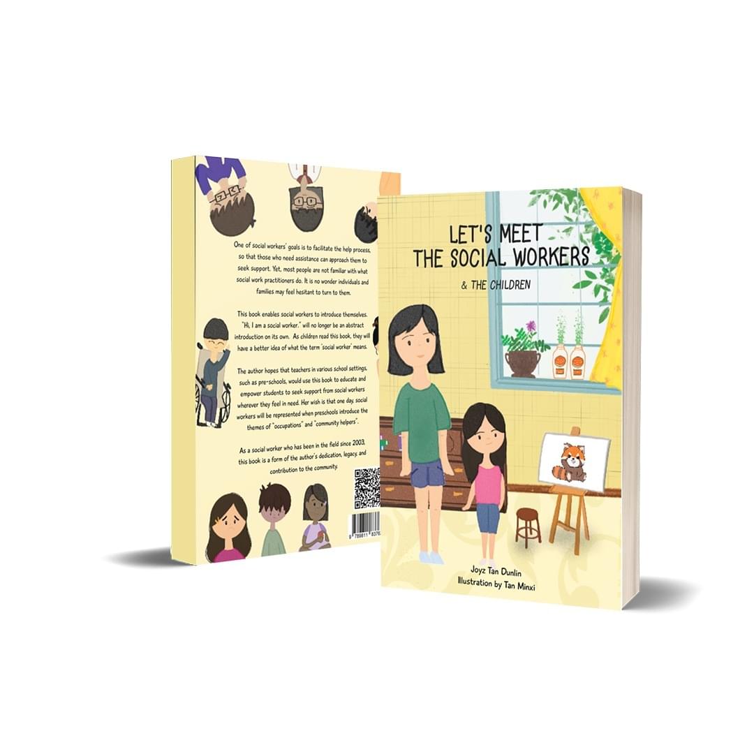children's book, best children's book, social workers in singapore, social worker, let's meet the social workers, book about social workers, illustration book, design book